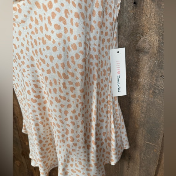Urban Romantics Leopard Print Camisole- size medium - NWT - Picture 3 of 9